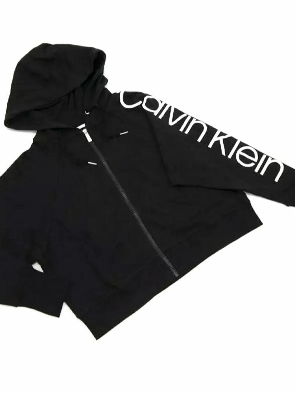 XS Calvin Klein Cropped Full Zip Jacket